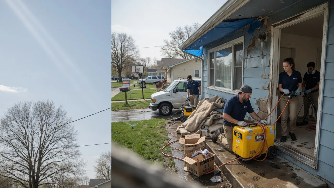 Basement Flood Cleanup in Orla, TX near me